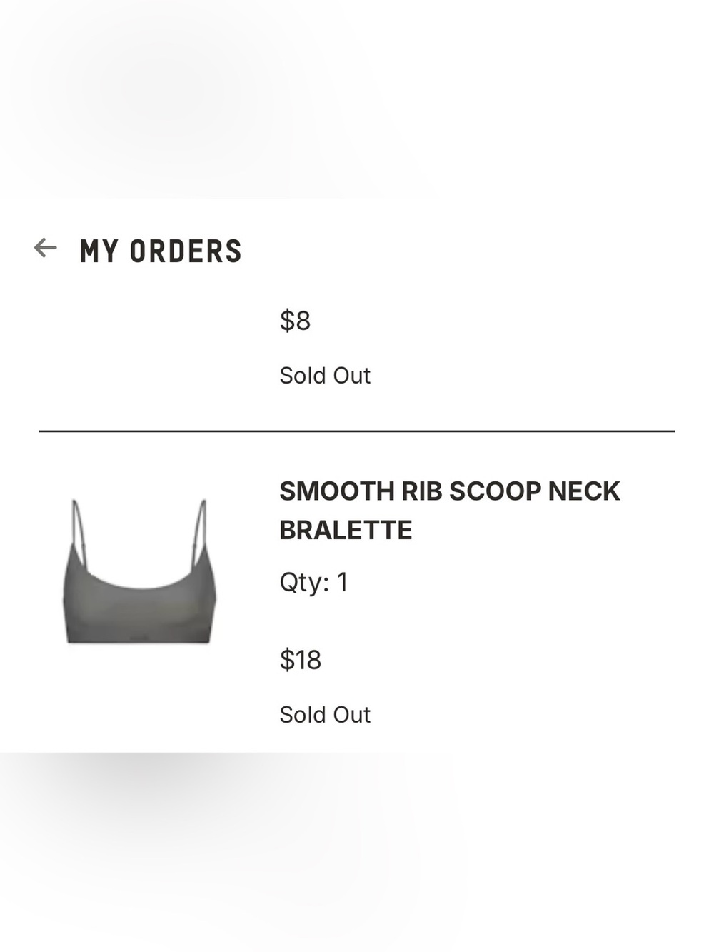 SKIMS Smooth Ribbed Bralette - Picture 5 of 5